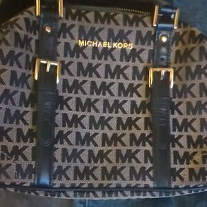 Michael Kors Black and Brown Men's Bag